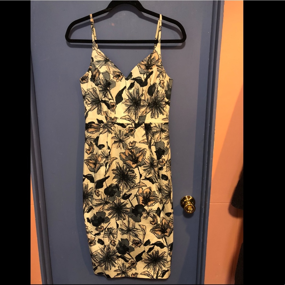 Sexy Curve Hugging ASOS Floral Dress